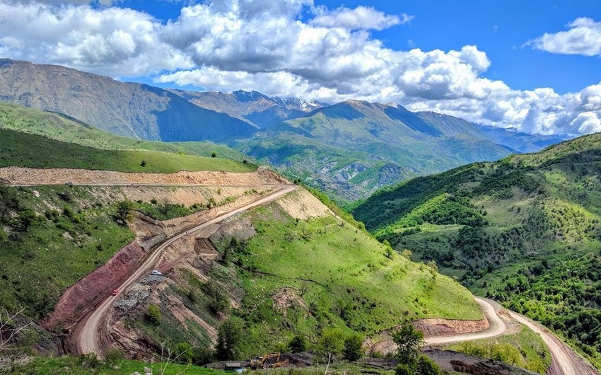 Mountainous Kalbajar district of Azerbaijan