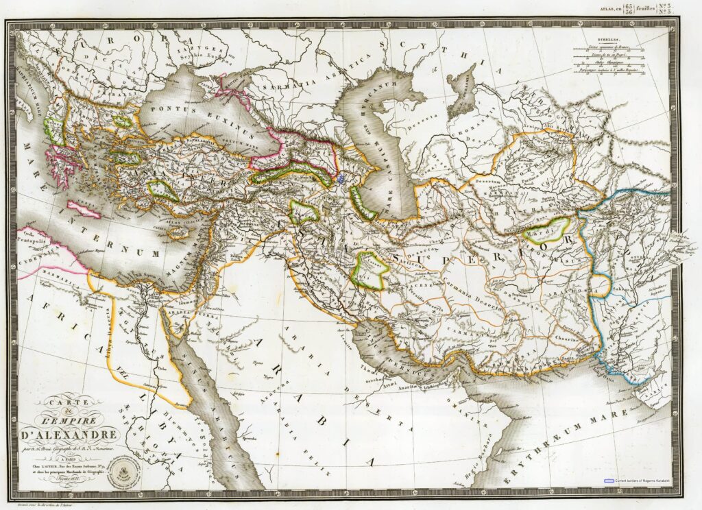 Karabakh during Macedonian Empire