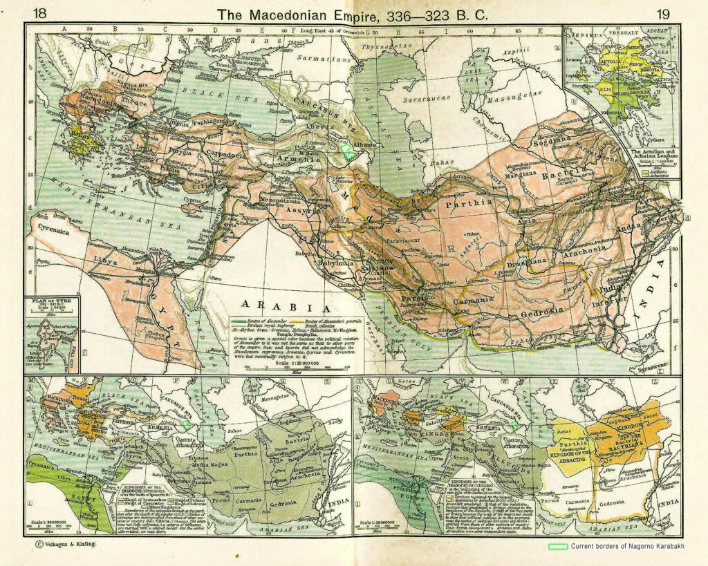 karabakh-Macedonian Empire 336-323 BC Karabakh as a part of Macedonian Empire 336-323 BC