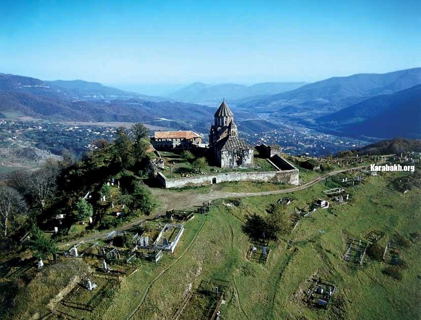 The Ganjasar monastery (Agdara District)