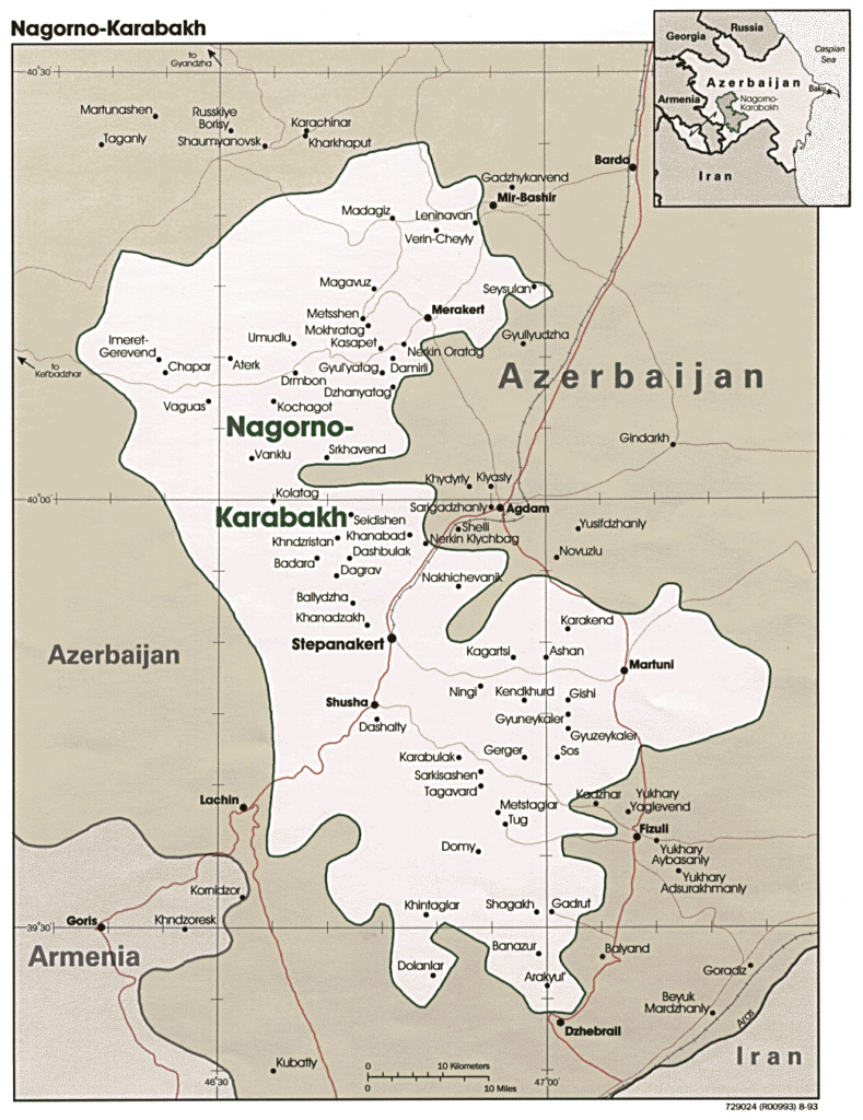 Nagorno Karabakh region of Azerbaijan